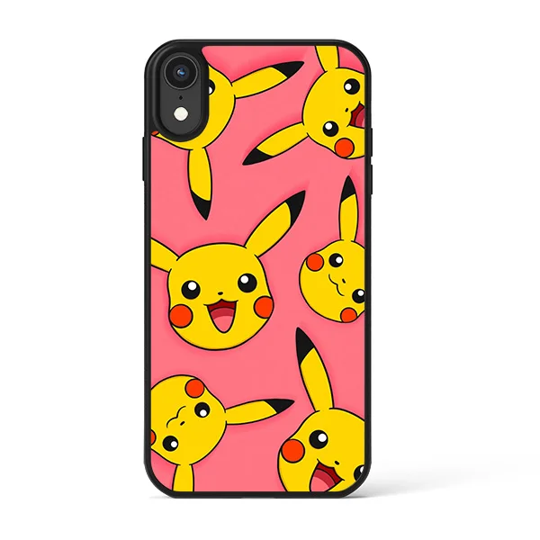 قاب گوشی، کاور گوشی انیمه Pikachu & Eevee Cute Sky Matching کد طرح b-5515